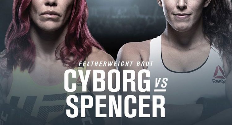 UFC | Cyborg vs Spencer, Cris Cyborg last fight before the end of her contract with UFC