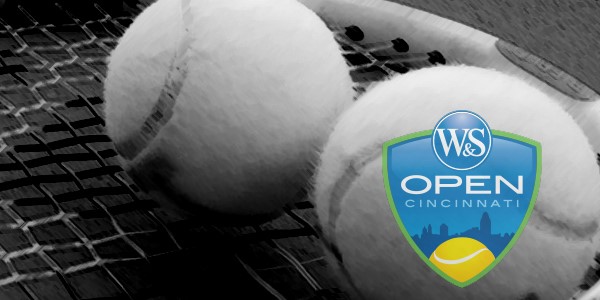 Cincinnati Masters Open | Logo and tennis background