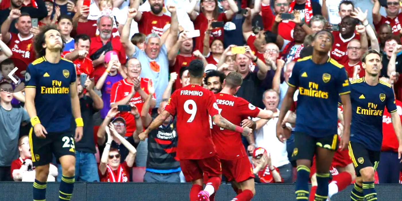 Liverpool dominant against Arsenal, wins 3-1