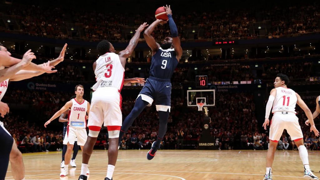 Canada Loses to United States in the last game before the FIBA World Cup