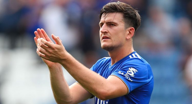 Harry Maguire sign over to Manchester United from Leicester City