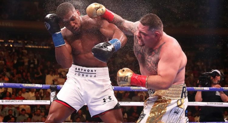 Anthony Joshua and Andy Ruiz Jr | Previous fight