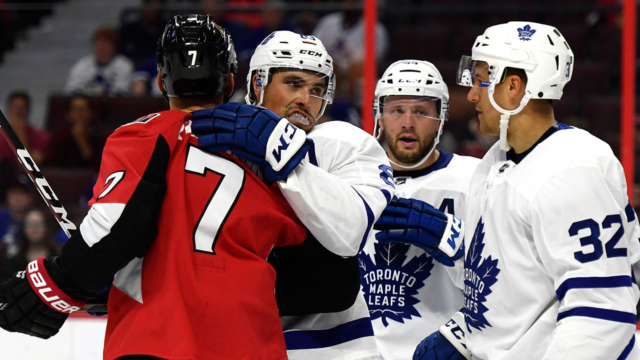 Senators beat Maple Leafs in the second of back-to-back nights, 4-3