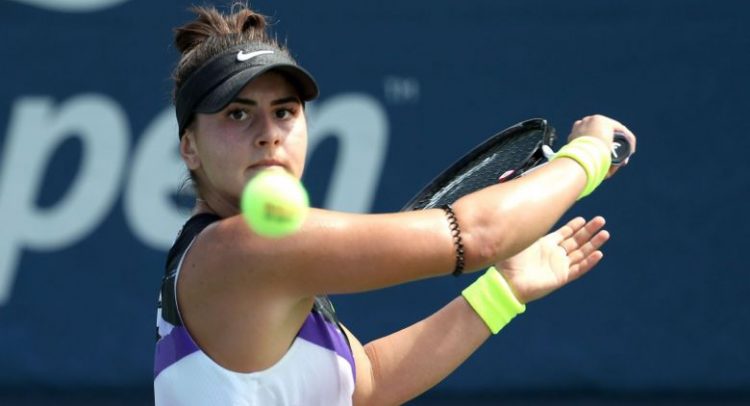 Andreescu in the US Open quarterfinals, defeats Townsend 6-1, 4-6, 6-2