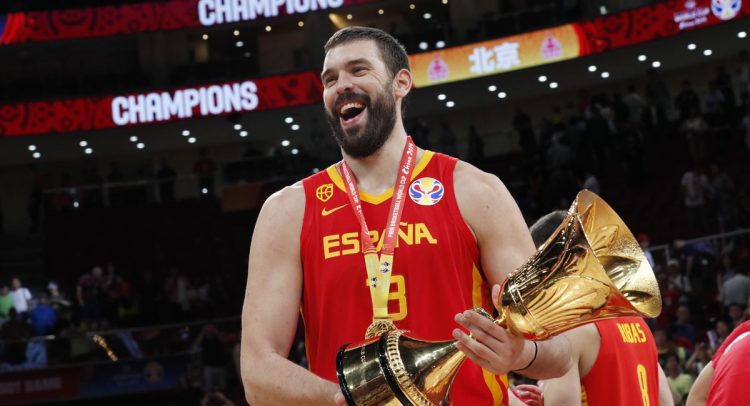 Marc Gasol wins the FIBA World Cup with Spain, Beat Argentina in the finals, 95-75