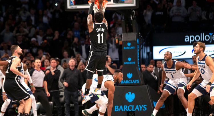 Despite Kyrie's 50 points, Nets lose to Timberwolves in OT, 127-126