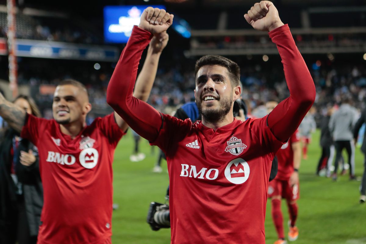 Toronto FC upsets New York City FC, reaches the Eastern Conference finals, 2-1