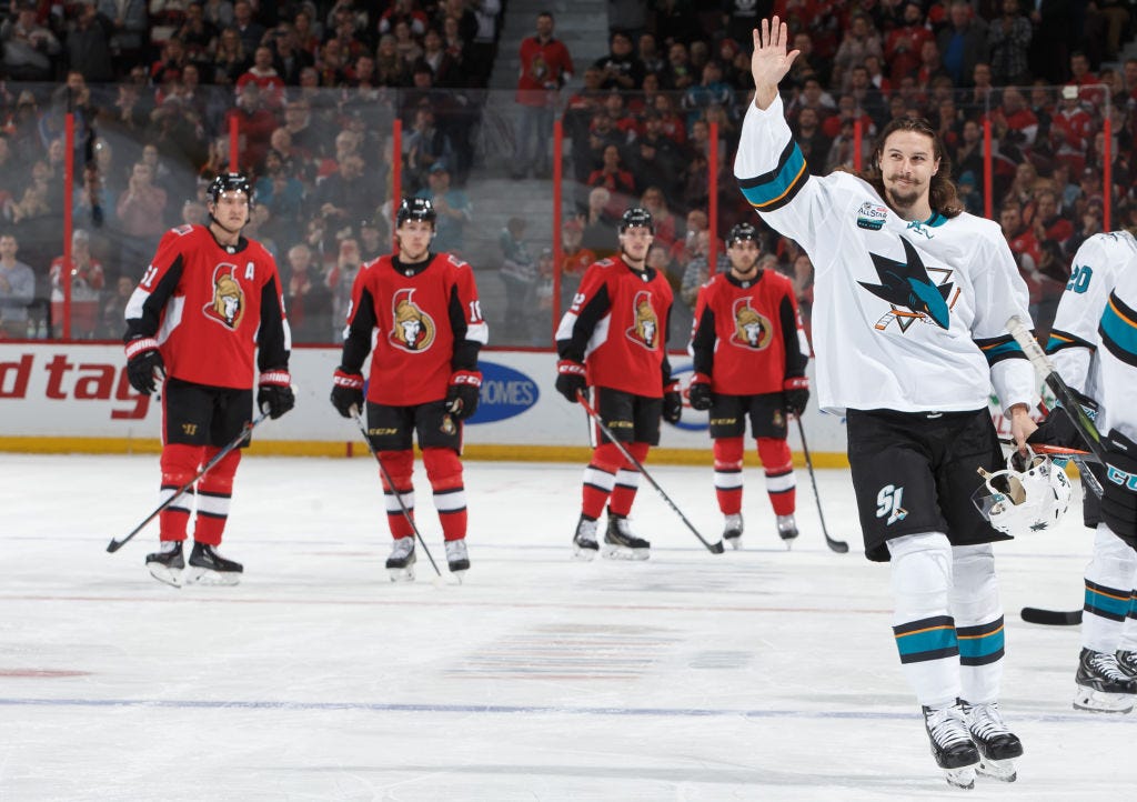 Ottawa Senators Trash San Jose Sharks, 5-2