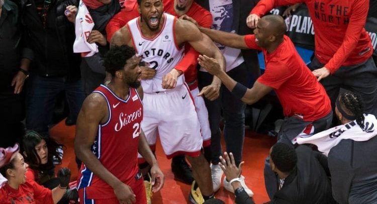 Toronto Raptors' fantastic finish routs Philadelphia 76ers. 101-96