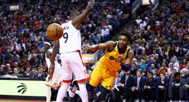 Toronto Raptors' historic victory over the Utah Jazz, 130-110