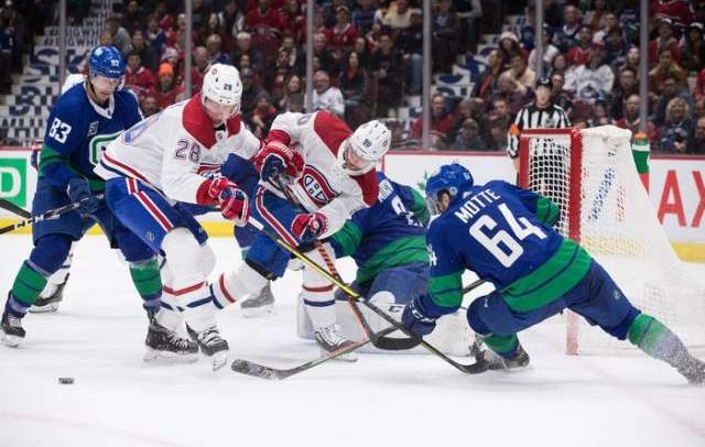 Montreal Canadiens keeping the positive mood, beat Canucks in Vancover, 3-1