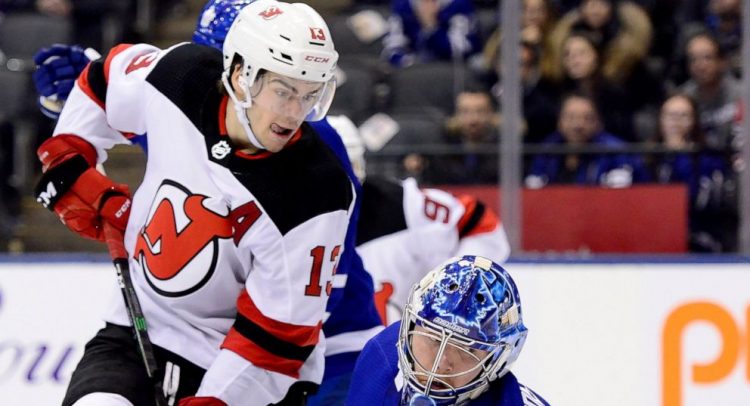 Maple Leafs snap a three-game losing skid, beat New Jersey Devils, 7-4