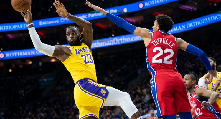 LeBron Creates History in Lakers' Loss Against the 76ers, 108-91