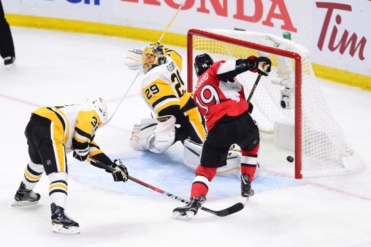 Pittsburgh Penguins Rout Ottawa Senators, 5-2