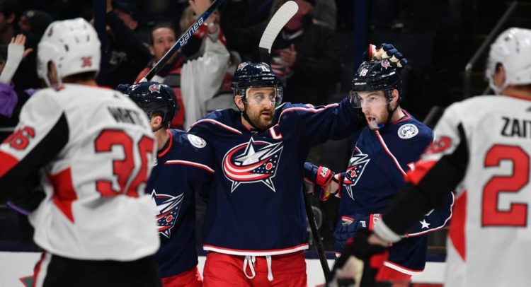 Ottawa Senators lose in Columbus against the Blue Jackets, 4-3 OT