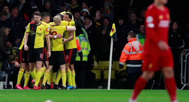 Liverpool Falls at Vicarage, Watford Defeats Reds, 3-0