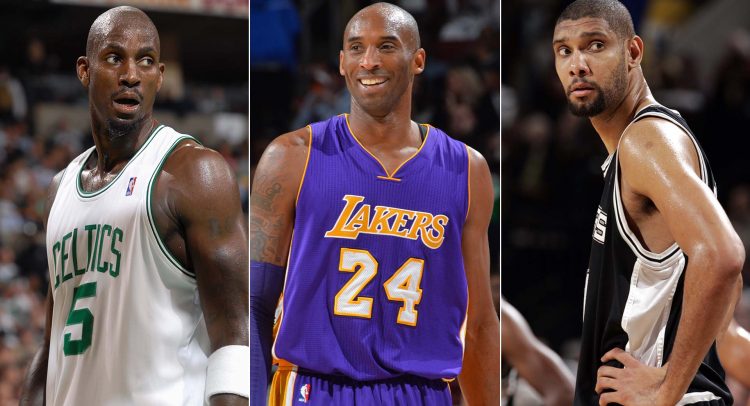 NBA.com Kobe Bryant, Tim Duncan, Kevin Garnett