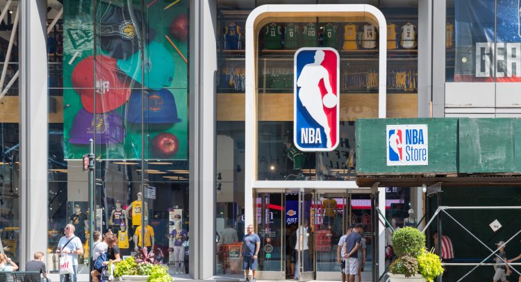 NBA store front