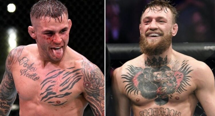 image of Conor McGregor and Dustin Poirier