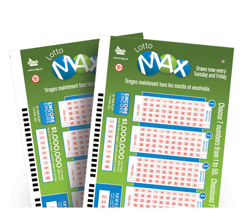 canada lottery - lotto max tickets