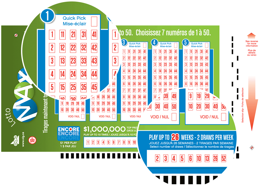 lotto max ticket