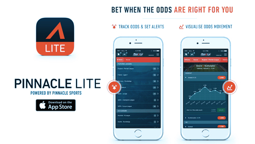 image of pinnacle sports betting app